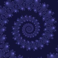 Mandelbrot Galaxy Spiral